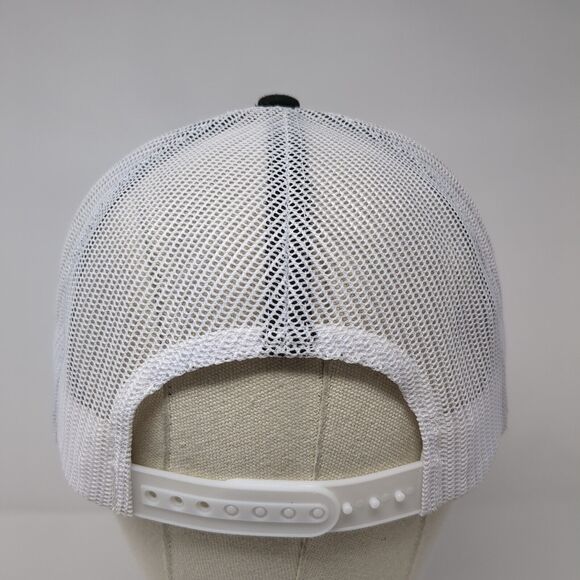 MSR Snapback Mesh Back Trucker Hat Black OSFA Adjustable Colorblock - Picture 5 of 8